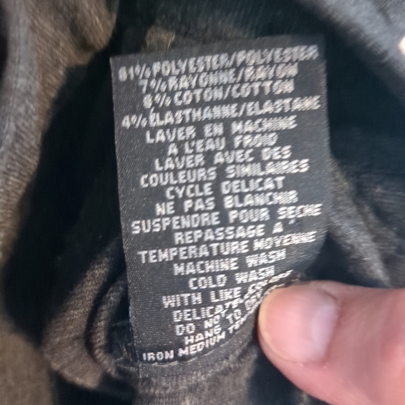 Simon Chang Blazer Jacket women's Size 6 Gray Button Accents Pockets Corpcore - Picture 6 of 11